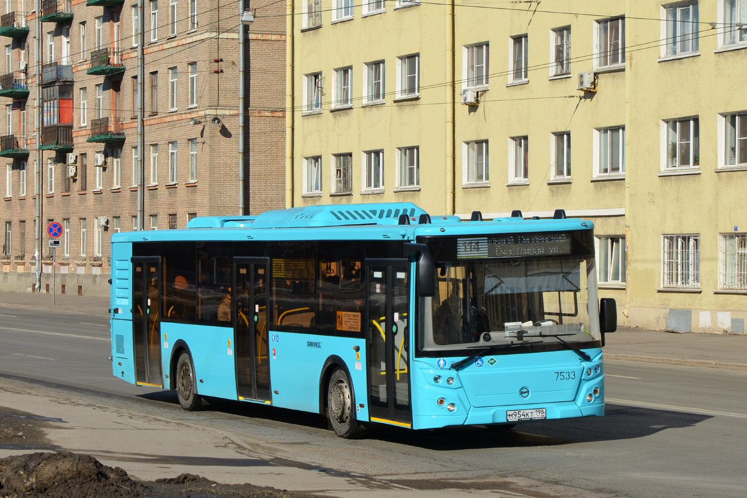 Санкт-Петербург, ЛиАЗ-5292.67 (LNG) № 7533
