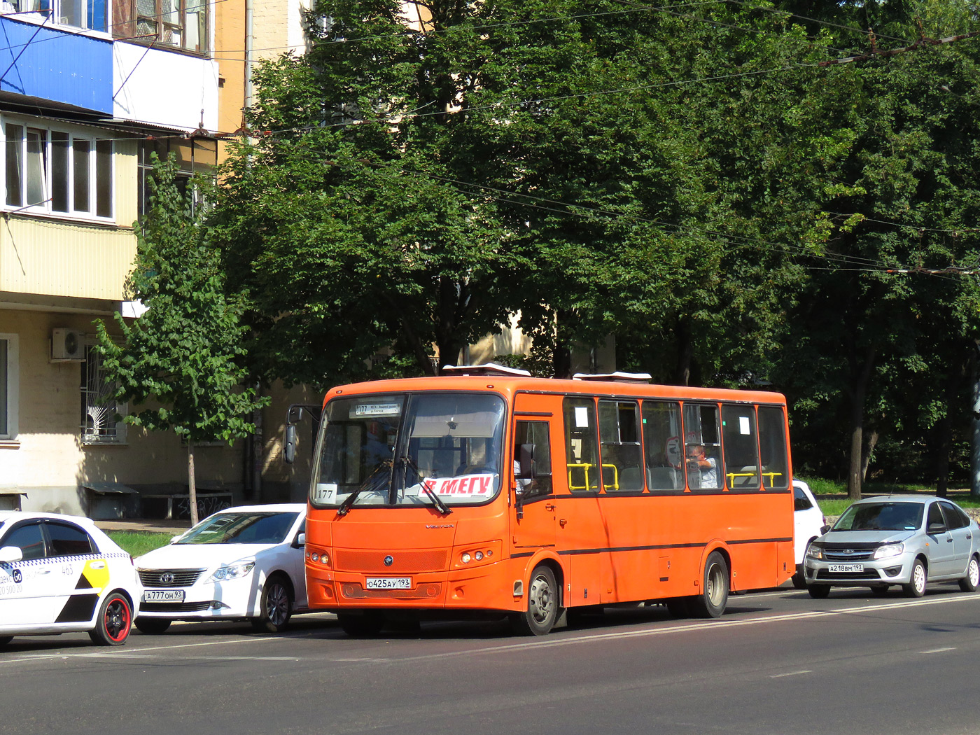 Адыгея, ПАЗ-320414-05 "Вектор" (1-2) № О 425 АУ 193