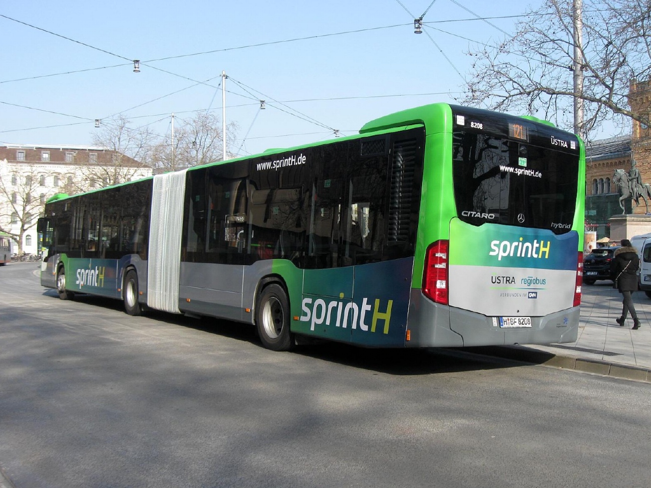Нижняя Саксония, Mercedes-Benz Citaro C2 G hybrid № 8208