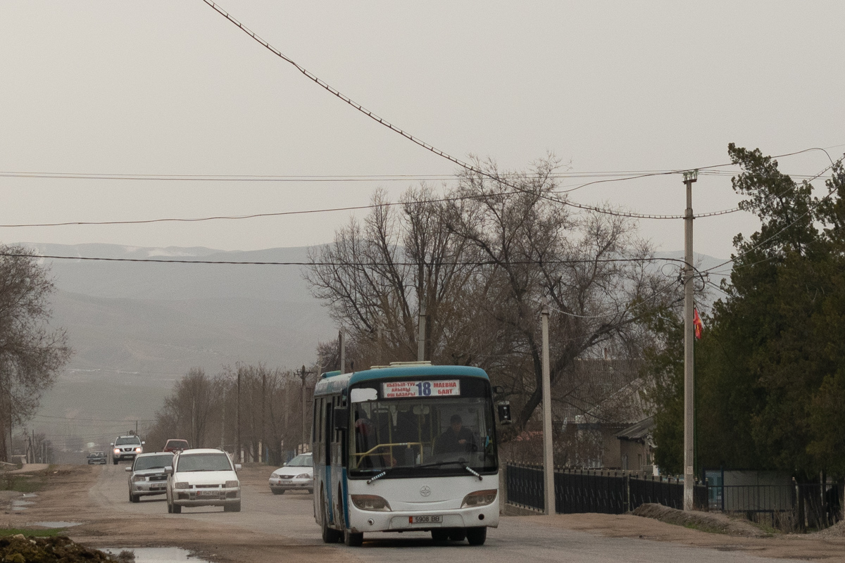 Кыргызстан, Yaxing JS6851H1 № 5908 BB