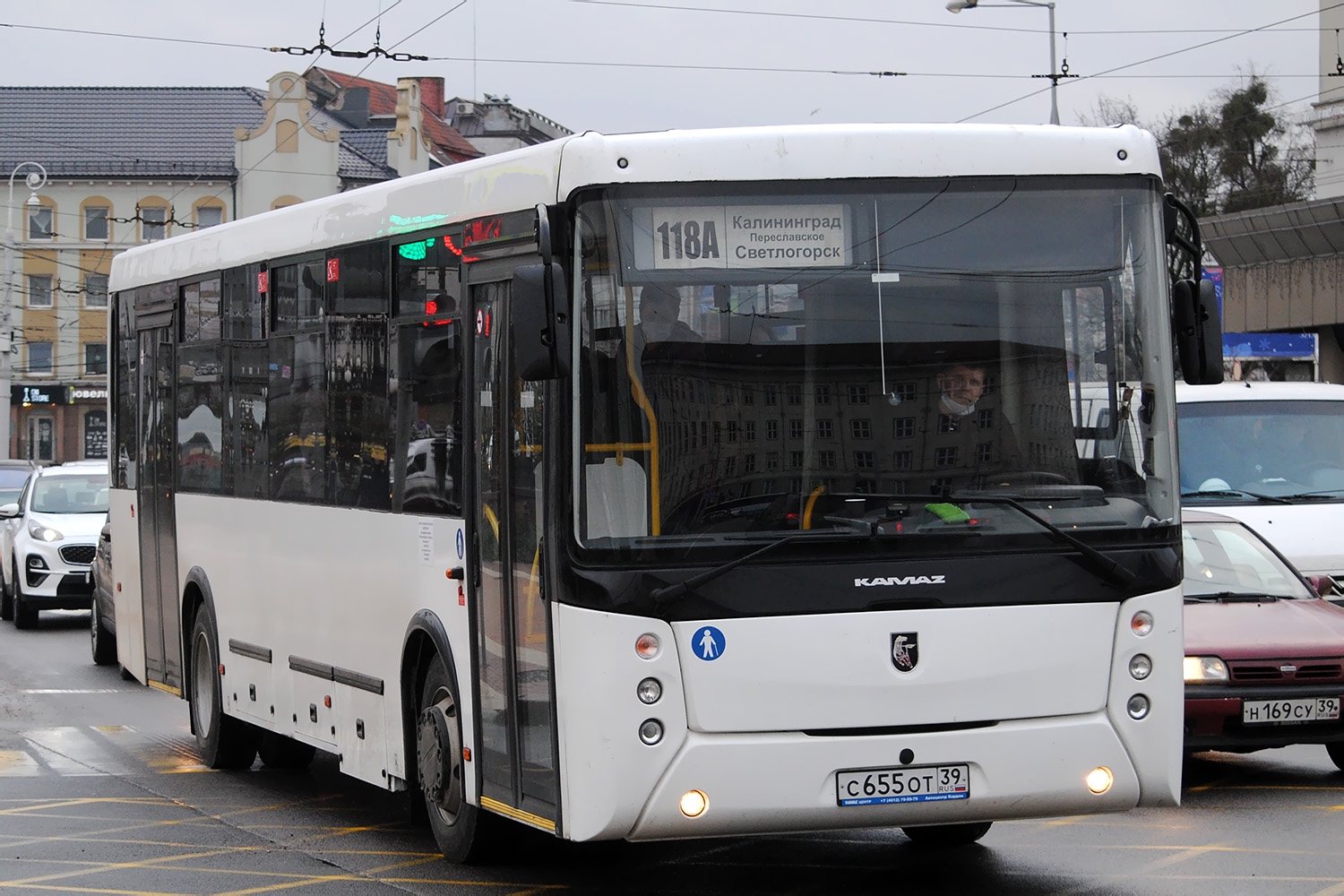 Калининградская область, НефАЗ-5299-11-52 № С 655 ОТ 39