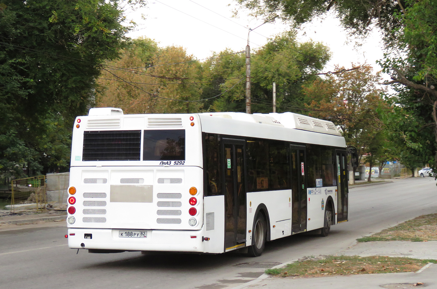 Республика Крым, ЛиАЗ-5292.67 (CNG) № К 188 РУ 82