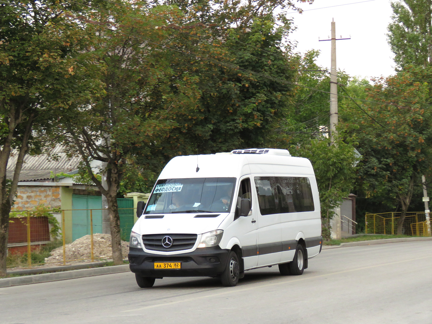 Республика Крым, Луидор-223602 (MB Sprinter) № АА 374 82