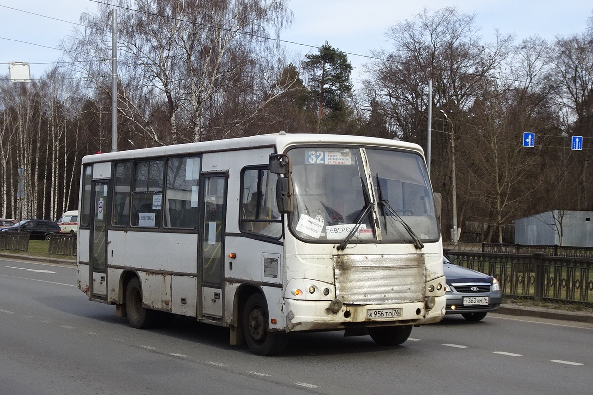 Ярославская область, ПАЗ-320402-05 № К 956 ТО 76