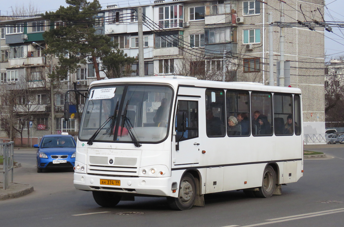 Краснодарский край, ПАЗ-320302-11 № АН 374 99