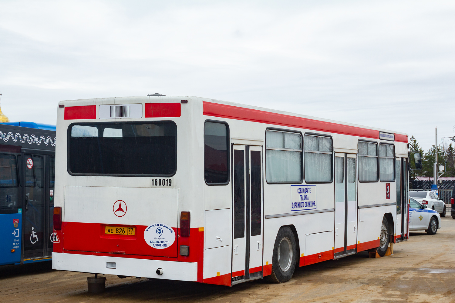 Москва, Mercedes-Benz O325 № 160019