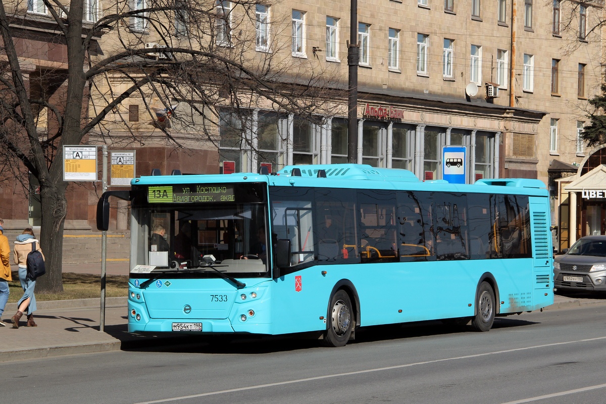 Санкт-Петербург, ЛиАЗ-5292.67 (LNG) № 7533