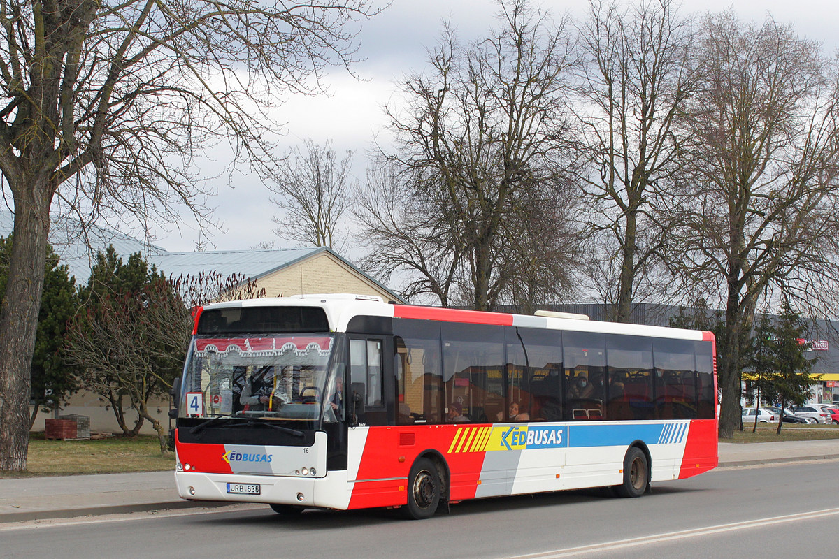 Lithuania, VDL Berkhof Ambassador 200 # 16