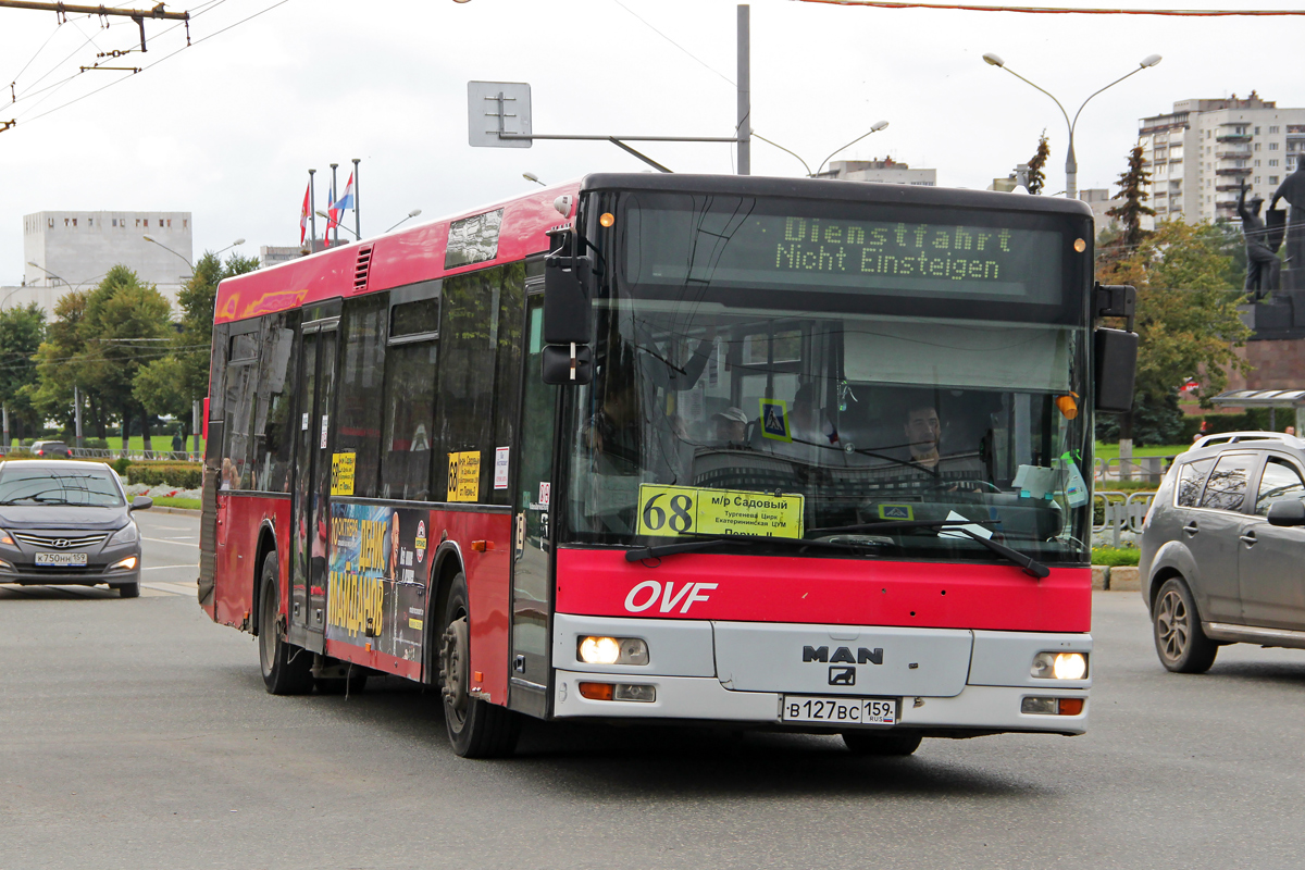 Пермский край, MAN A20 NÜ313 № В 127 ВС 159