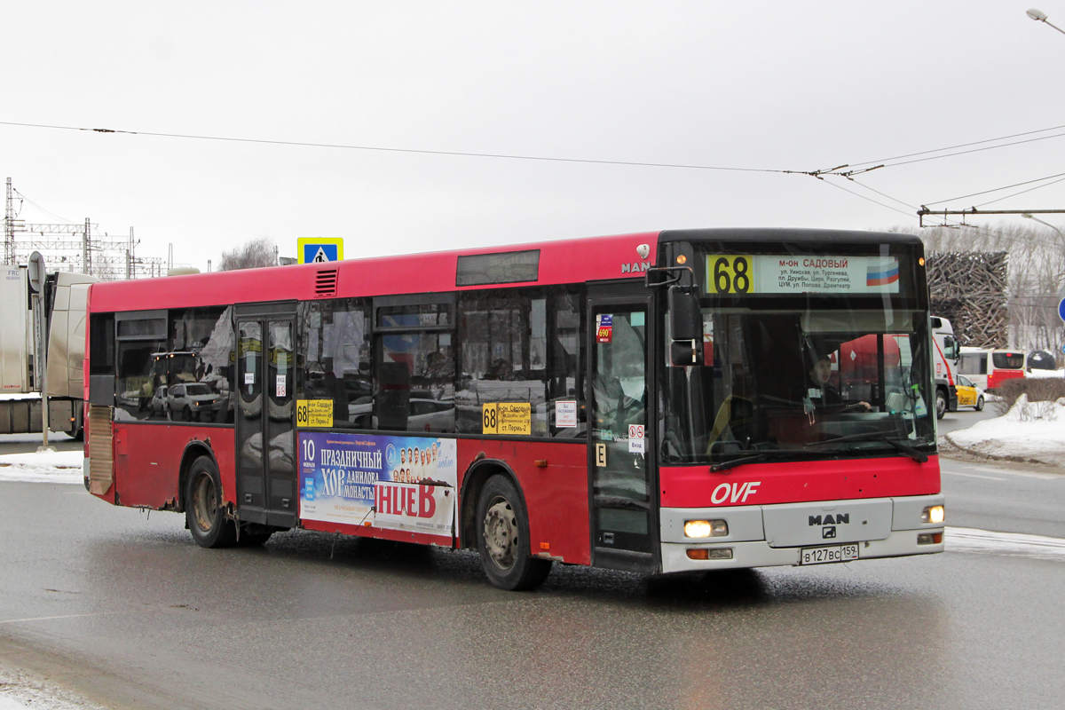 Пермский край, MAN A20 NÜ313 № В 127 ВС 159