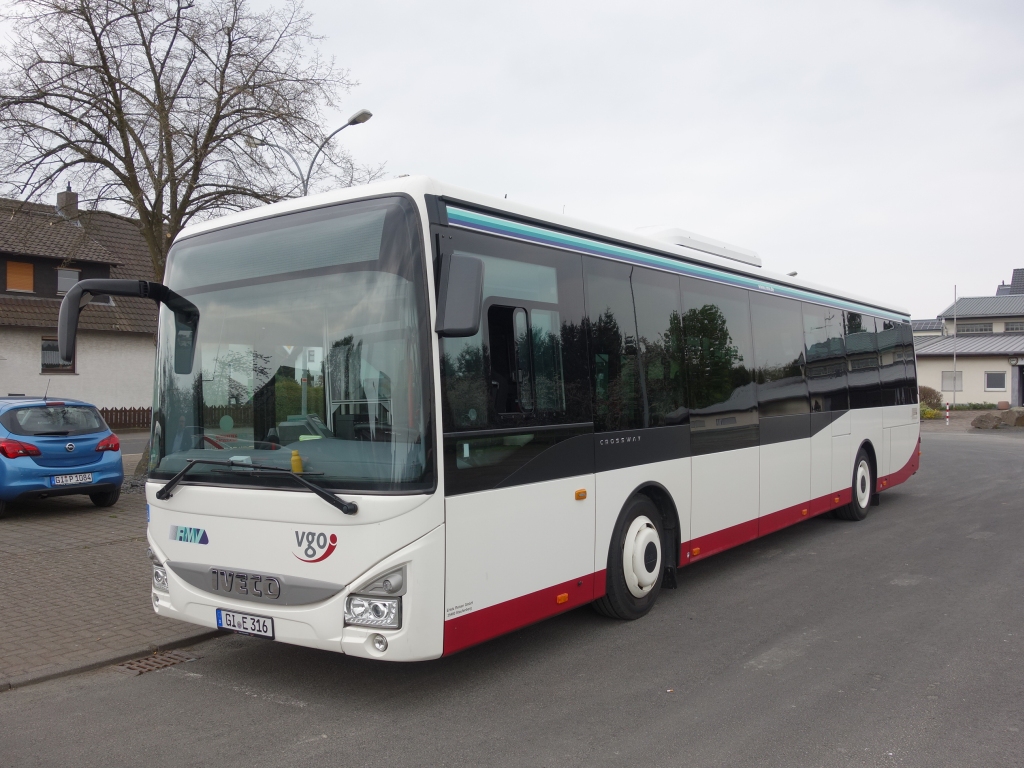 Гессен, IVECO Crossway LE CITY 12M № GI-E 316