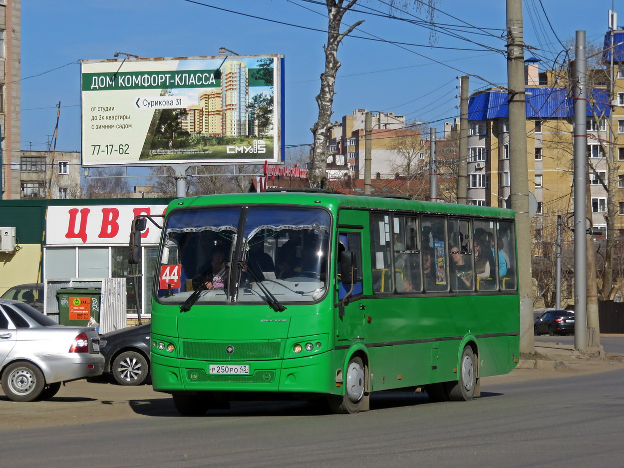 Кировская область, ПАЗ-320414-04 "Вектор" (1-2) № Р 250 РО 43