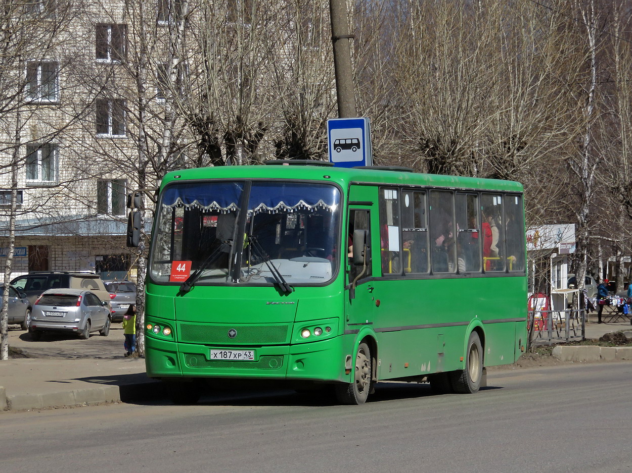 Кировская область, ПАЗ-320414-04 "Вектор" (1-2) № Х 187 ХР 43