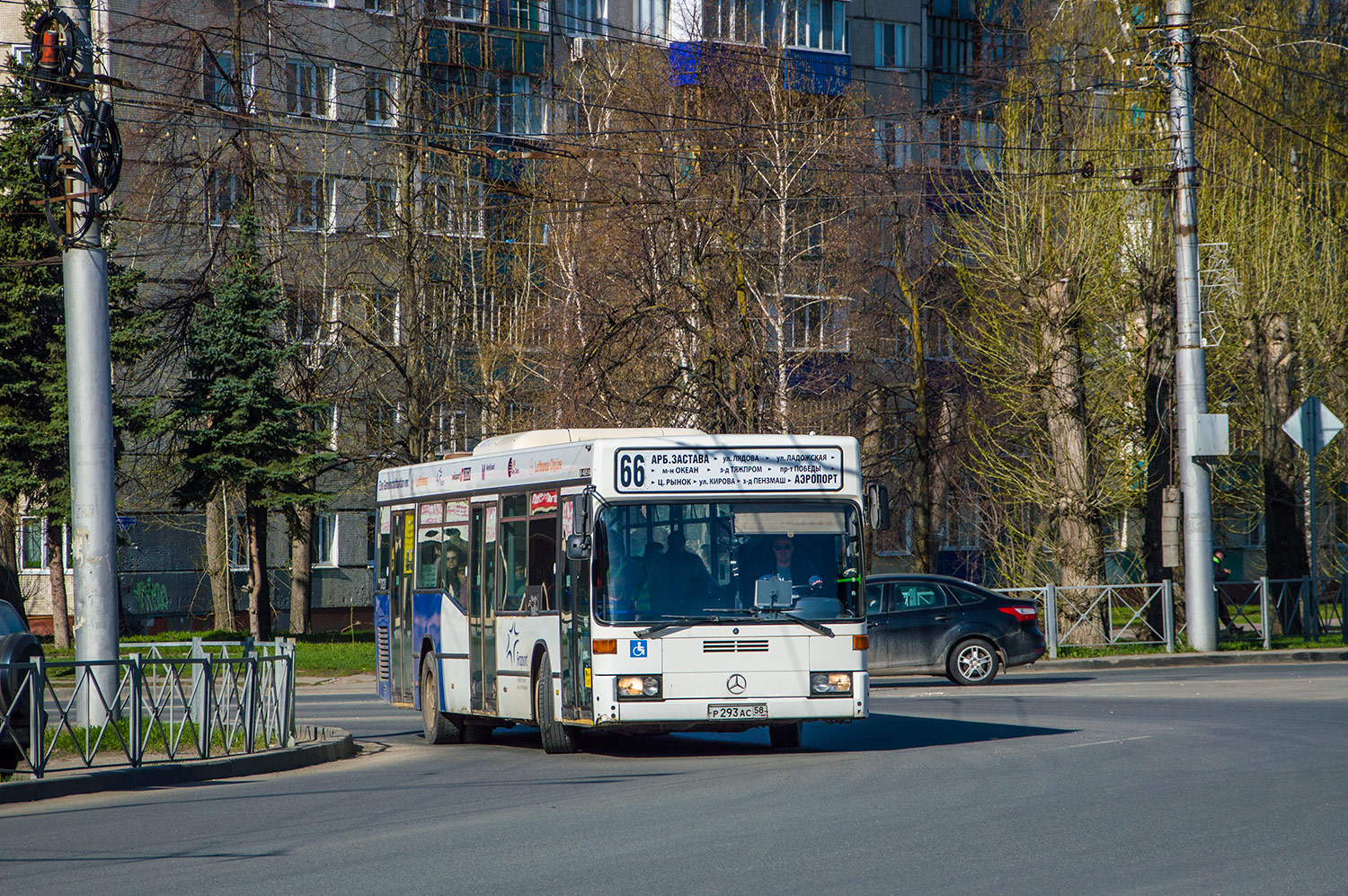 Пензенская область, Mercedes-Benz O405N2 № Р 293 АС 58