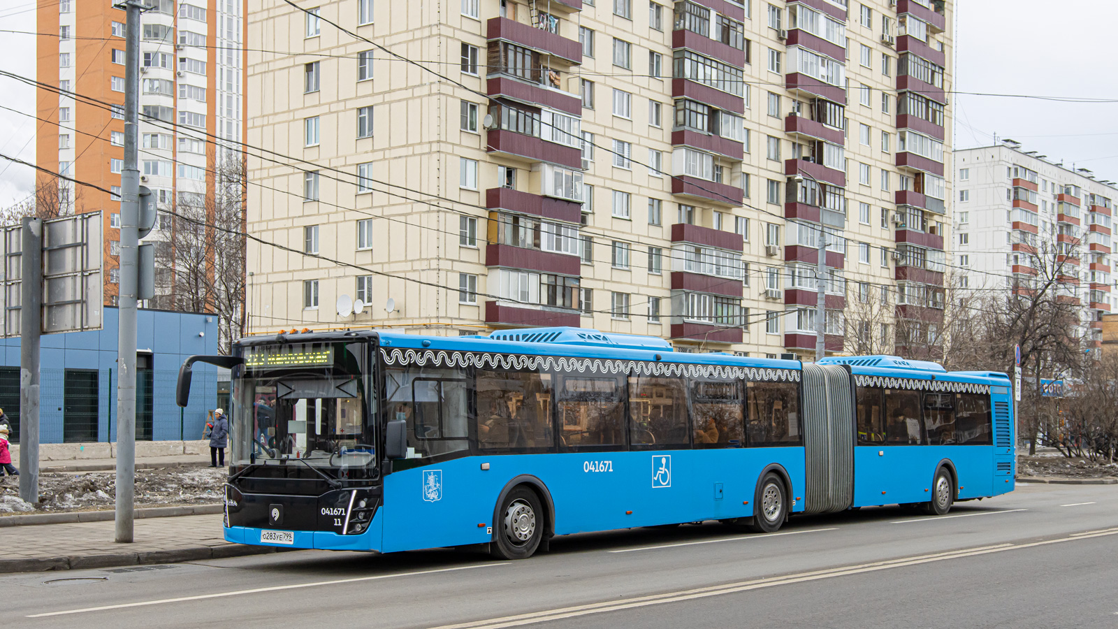 Москва, ЛиАЗ-6213.65 № 041671