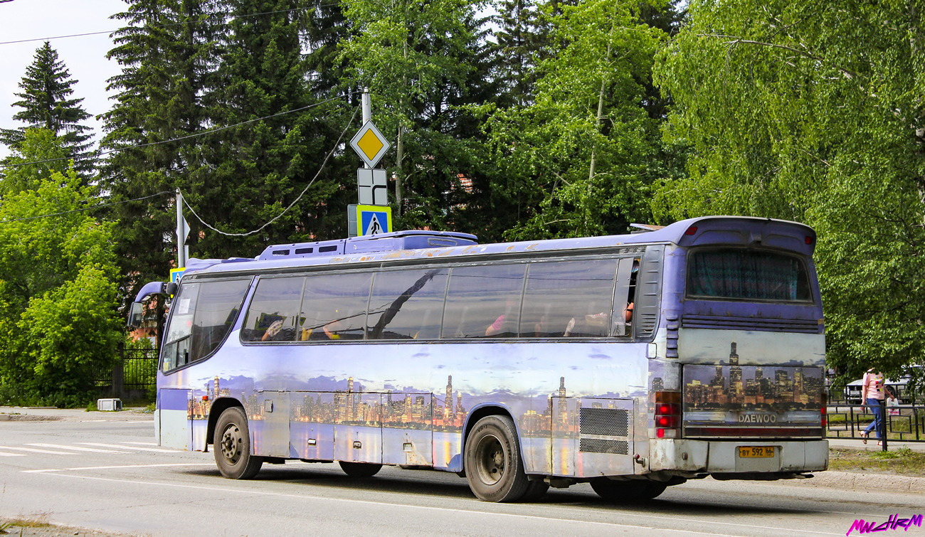 Свердловская область, Daewoo BH117H Royal Cruistar № 592