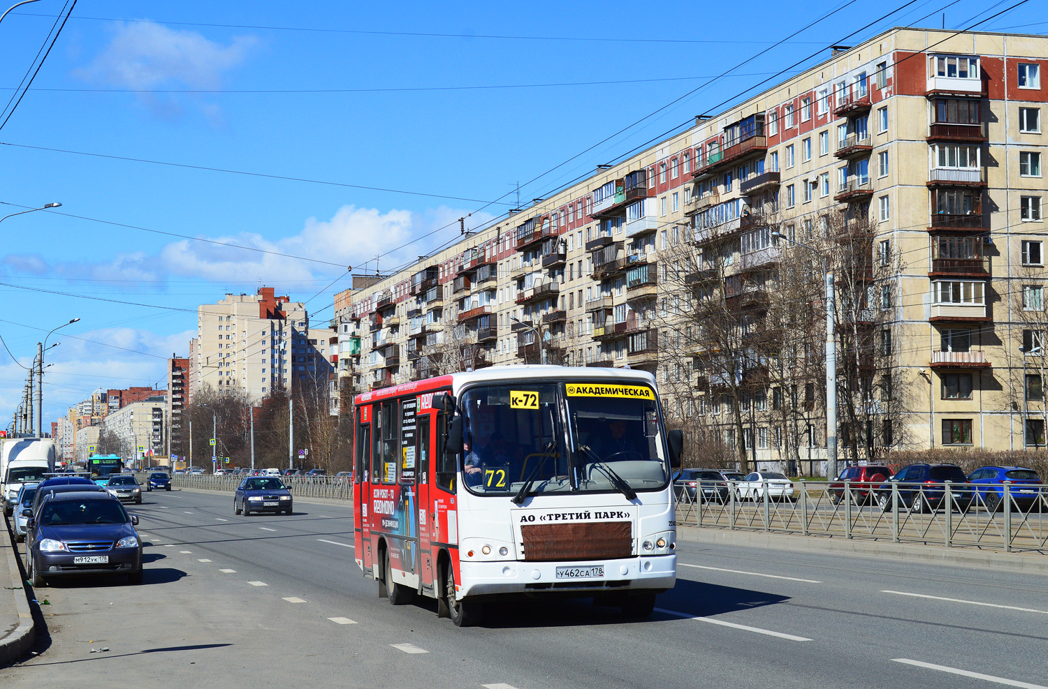 Санкт-Петербург, ПАЗ-320402-05 № У 462 СА 178