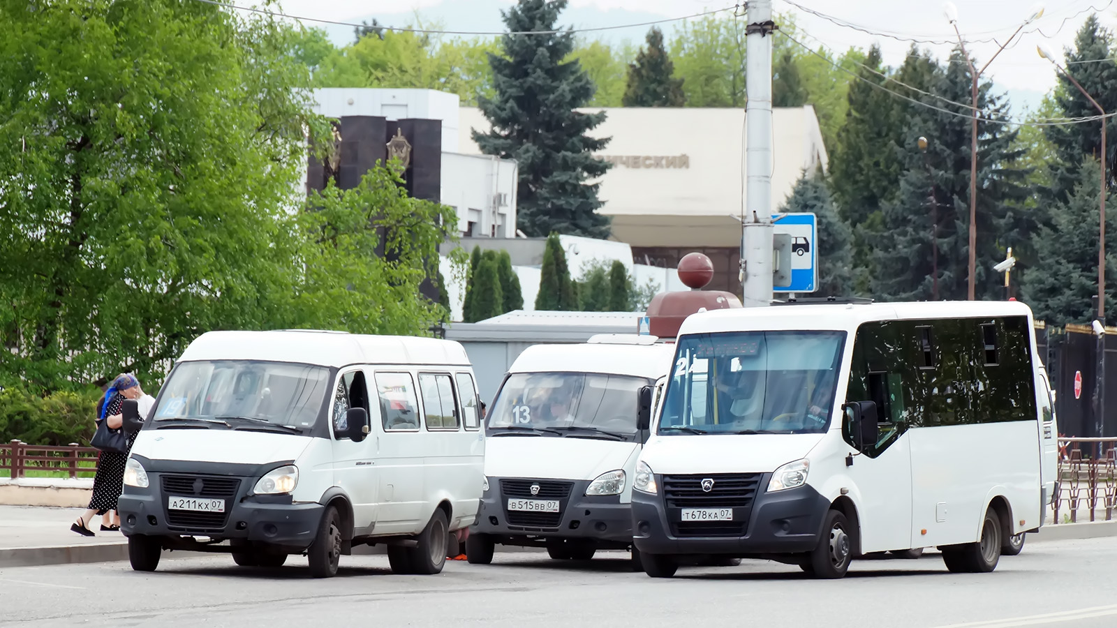 Кабардино-Балкария, ГАЗ-322132 (XTH, X96) № 155; Кабардино-Балкария, ГАЗ-A64R45 Next № Т 678 КА 07