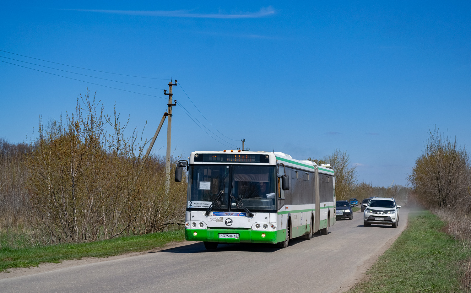 Рязанская область, ЛиАЗ-6213.21 № 0727