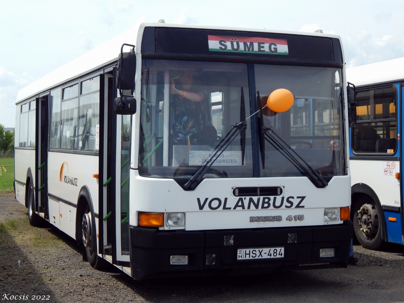 Hungary, Ikarus 415.36C1 # HSX-484; Hungary — 1. Volánbusz Retro Nap, Hatvan (2022)