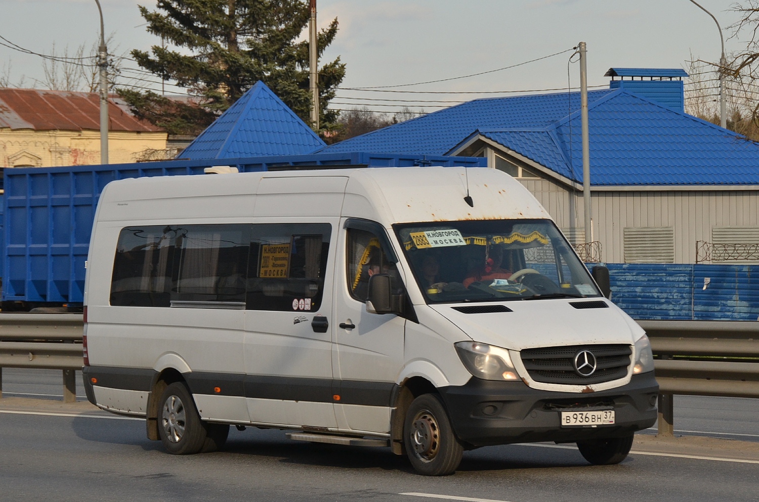 Ивановская область, Луидор-223690 (MB Sprinter) № В 936 ВН 37 Ивановская область, Луидор-223690 (MB Sprinter) № В 936 ВН 37