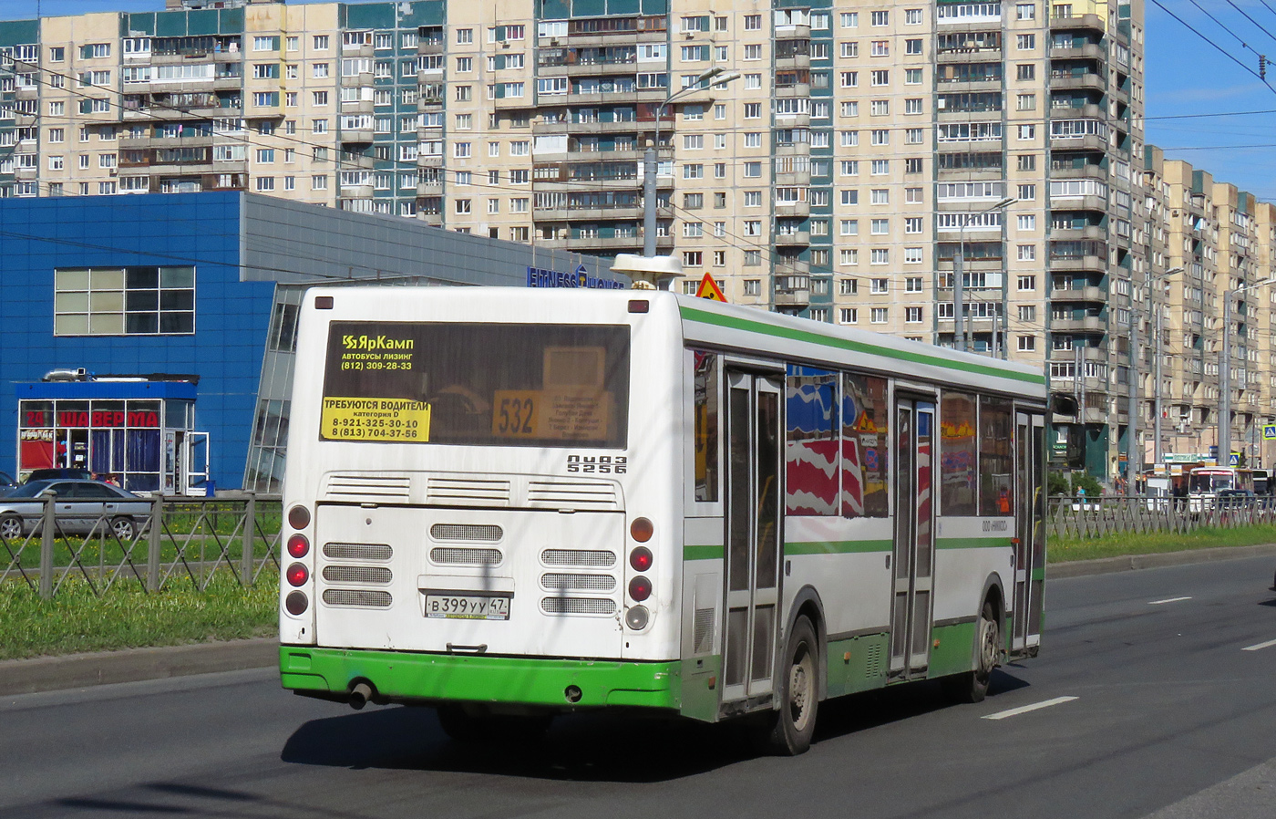 Ленинградская область, ЛиАЗ-5256.60 № В 399 УУ 47