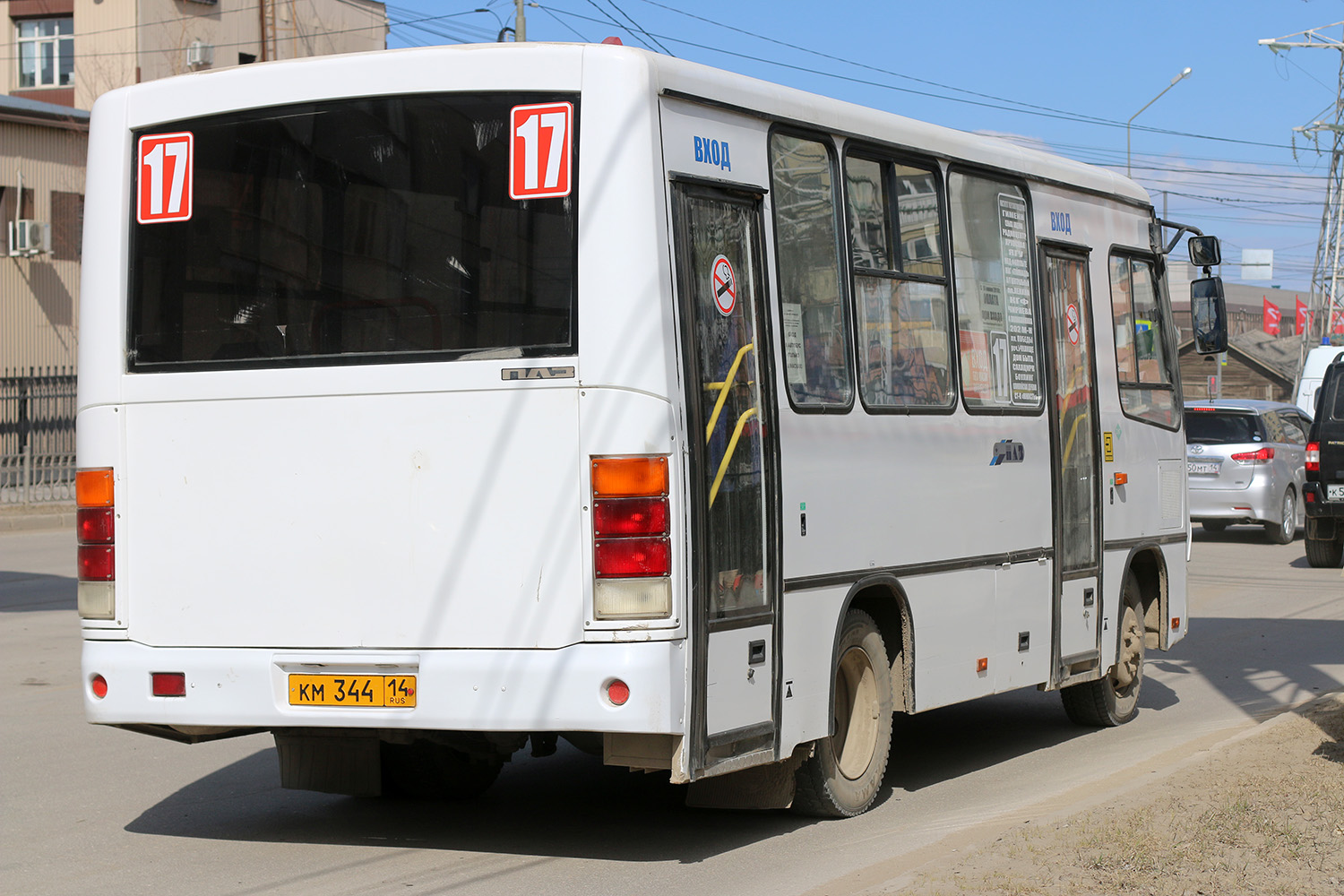 Саха (Якутия), ПАЗ-320302-08 № КМ 344 14