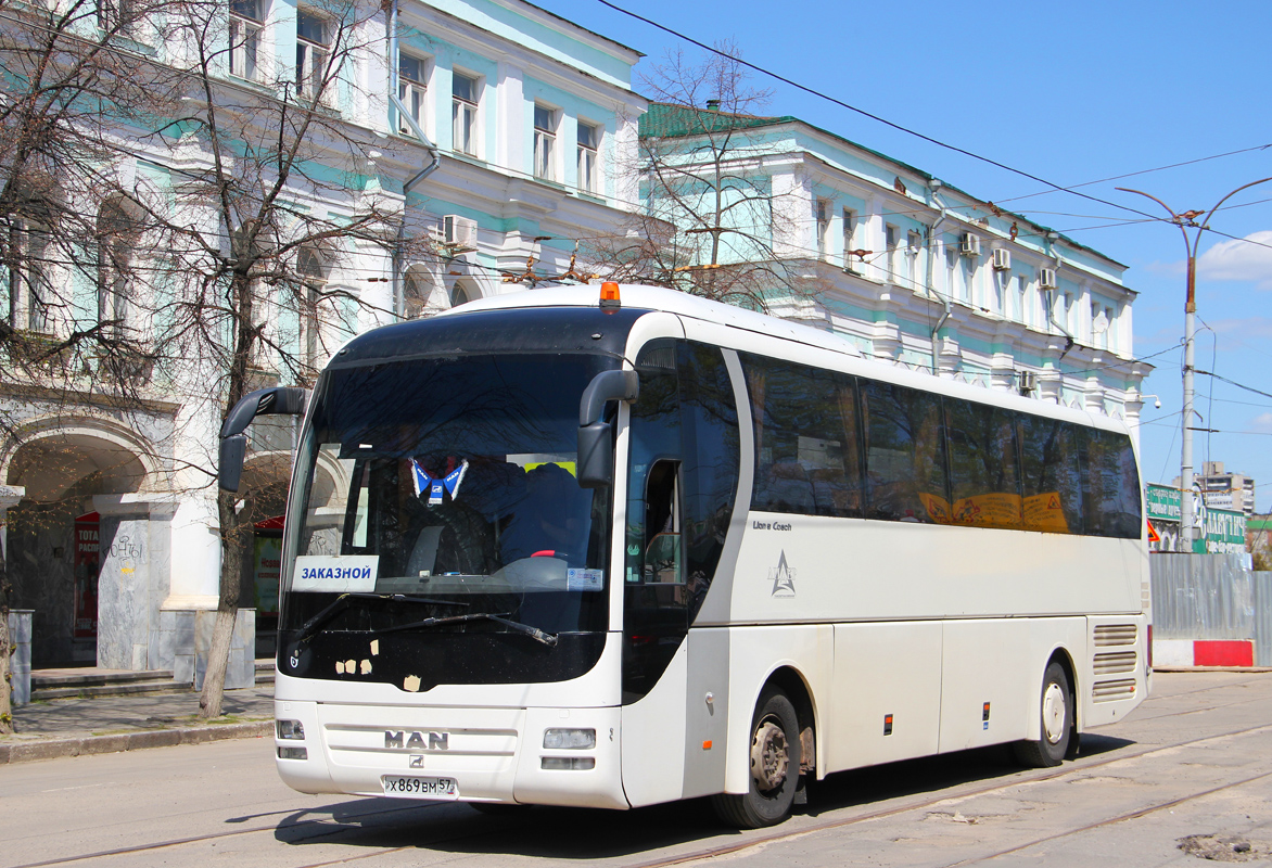 Орловская область, MAN R07 Lion's Coach RHC444 № Х 869 ВМ 57