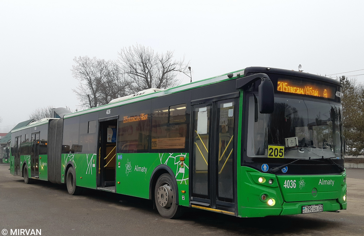 Алматы, ЛиАЗ-6213.65 № 4036