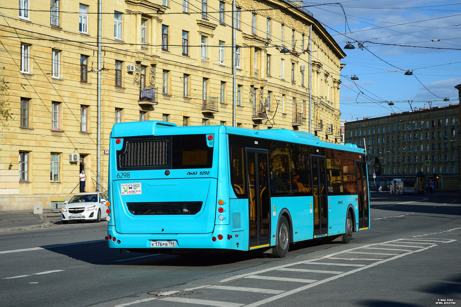 Санкт-Петербург, ЛиАЗ-5292.65 № 6298