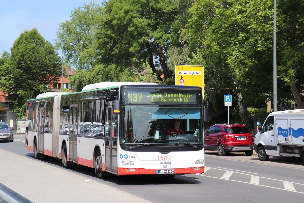Северный Рейн-Вестфалия, MAN A23 Lion's City G NG323 № 1164