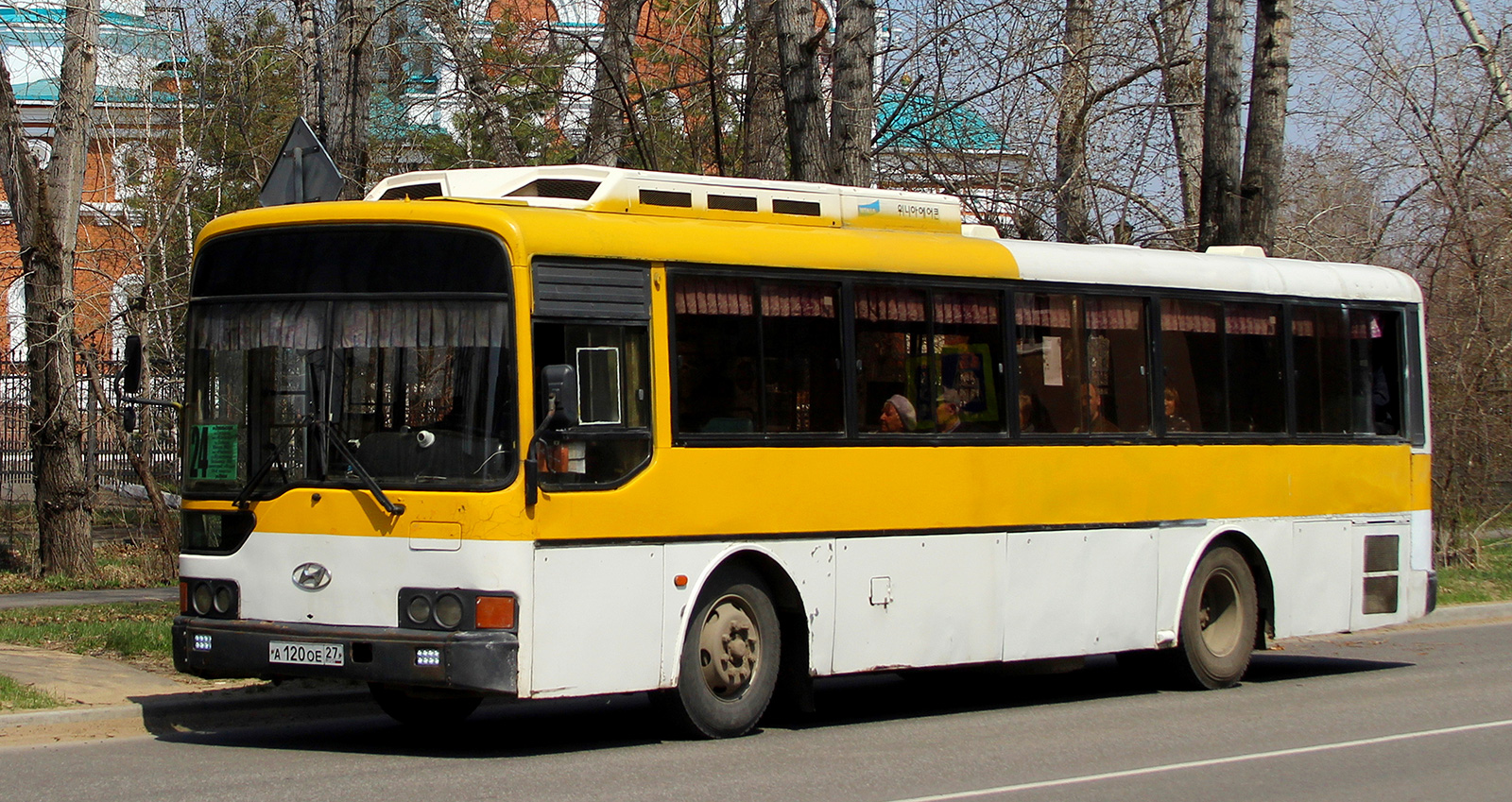 Хабаровский край, Hyundai AeroCity 540 № А 120 ОЕ 27