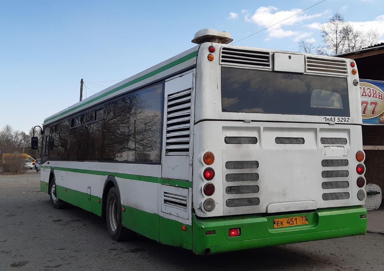 Тува, ЛиАЗ-5292.21 № ЕК 451 77