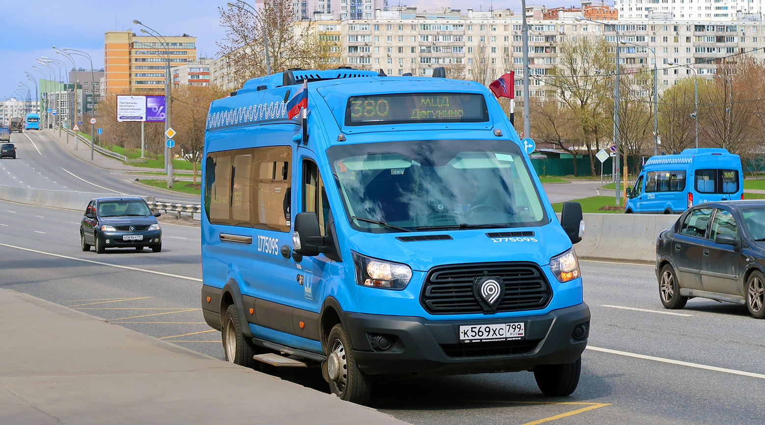 Москва, Нижегородец-222708 (Ford Transit FBD) № 1775095