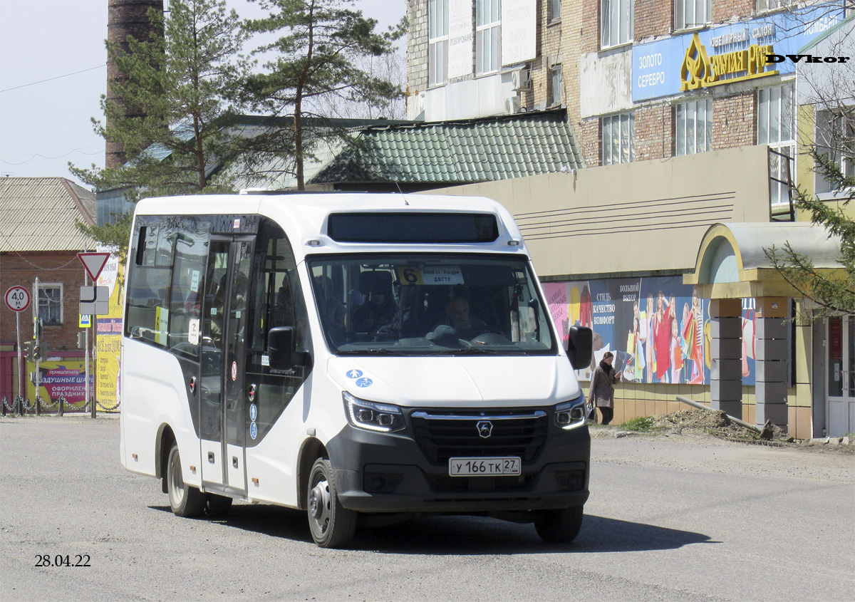 Хабаровский край, ГАЗ-A68R52 City № У 166 ТК 27