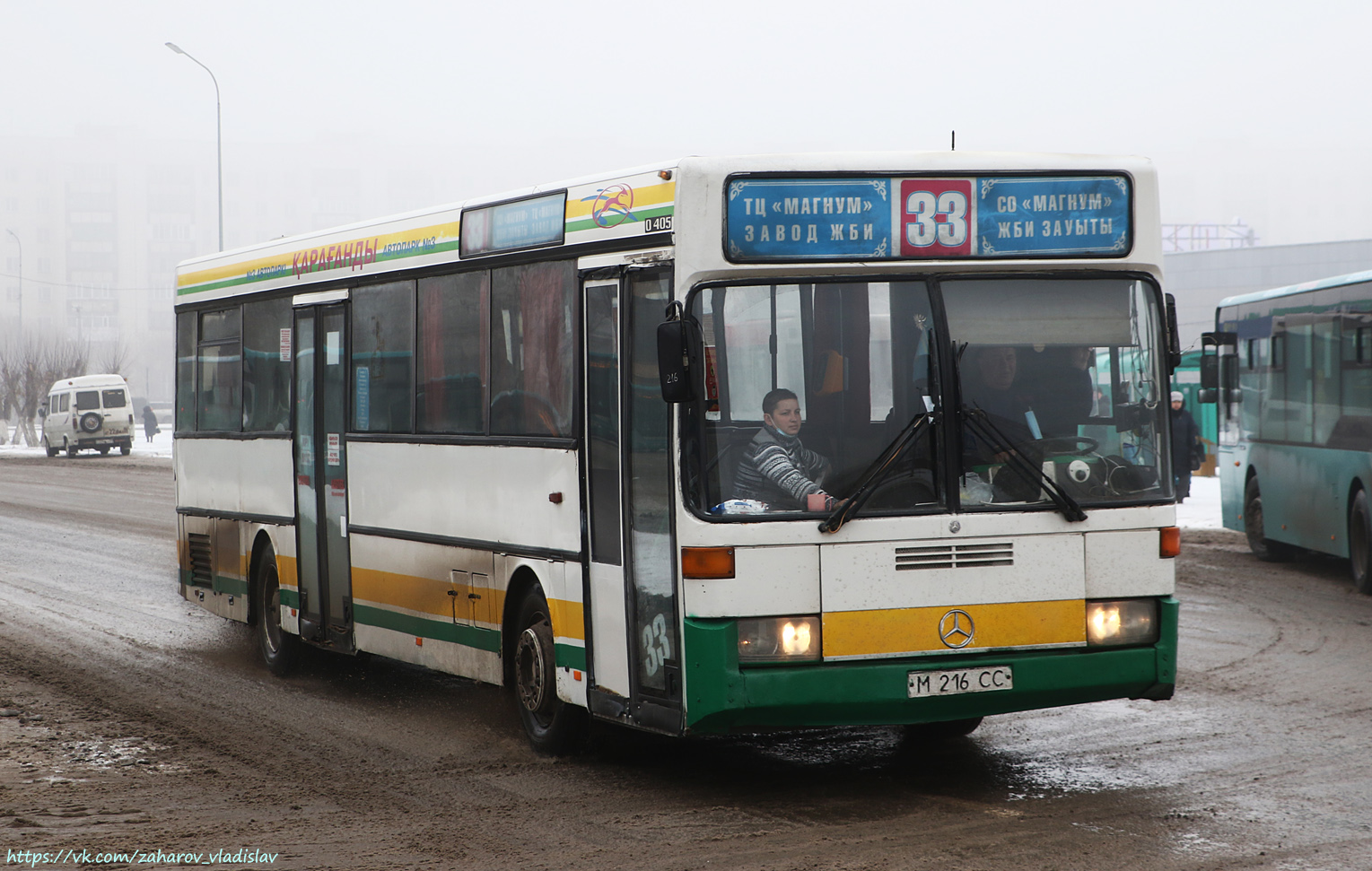 Карагандинская область, Mercedes-Benz O405 № M 216 CC