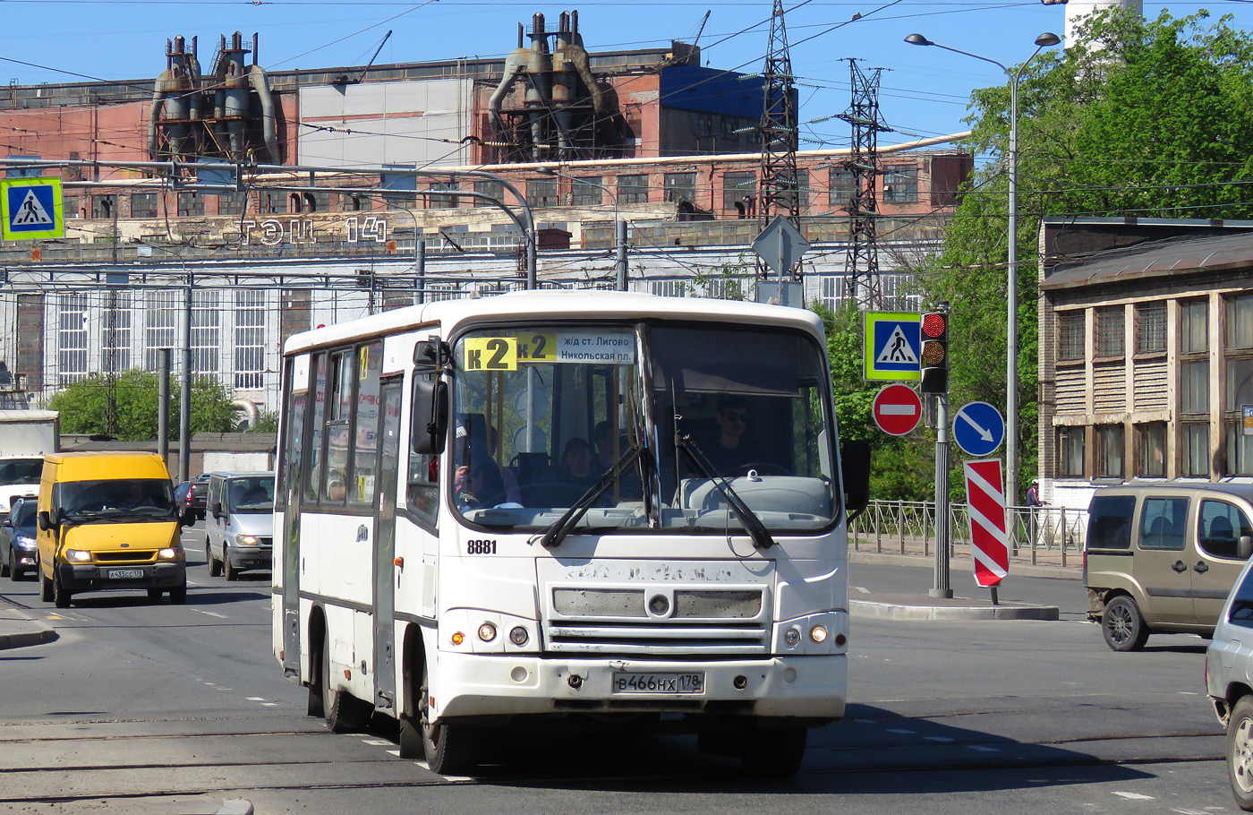 Санкт-Петербург, ПАЗ-320402-05 № 8881