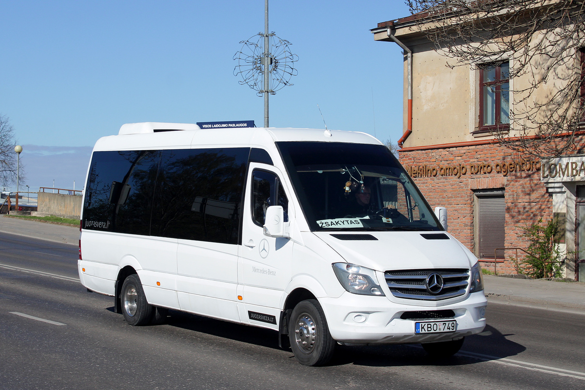 Литва, Mercedes-Benz Sprinter W906 515CDI № KBO 749