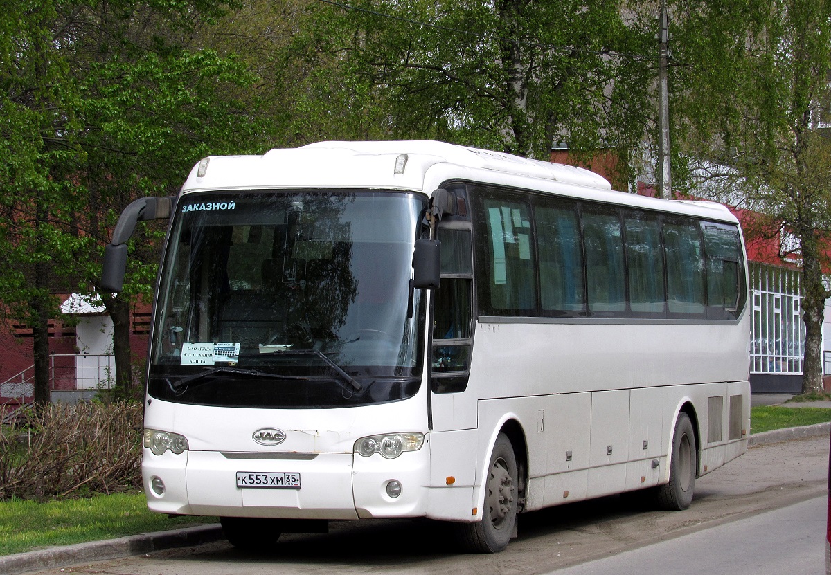 Вологодская область, Heke JAC HK6120 № К 553 ХМ 35