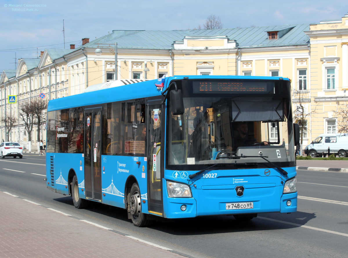 Тверская область, ЛиАЗ-4292.60 (1-2-0) № 10027