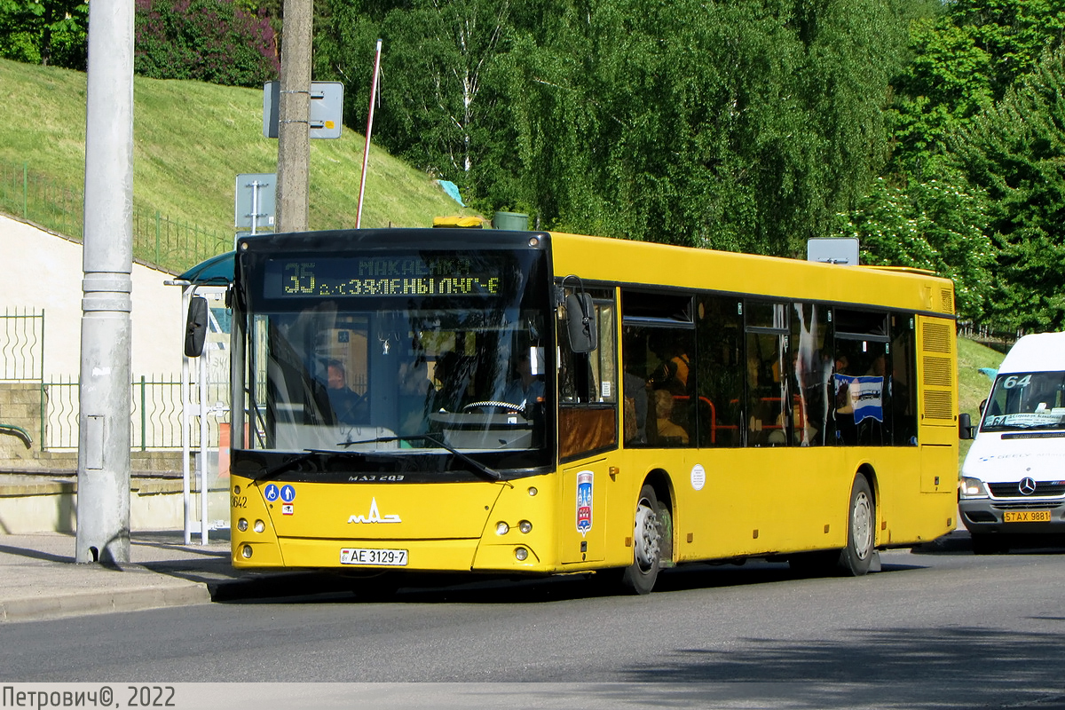 Минск, МАЗ-203.065 № 033642