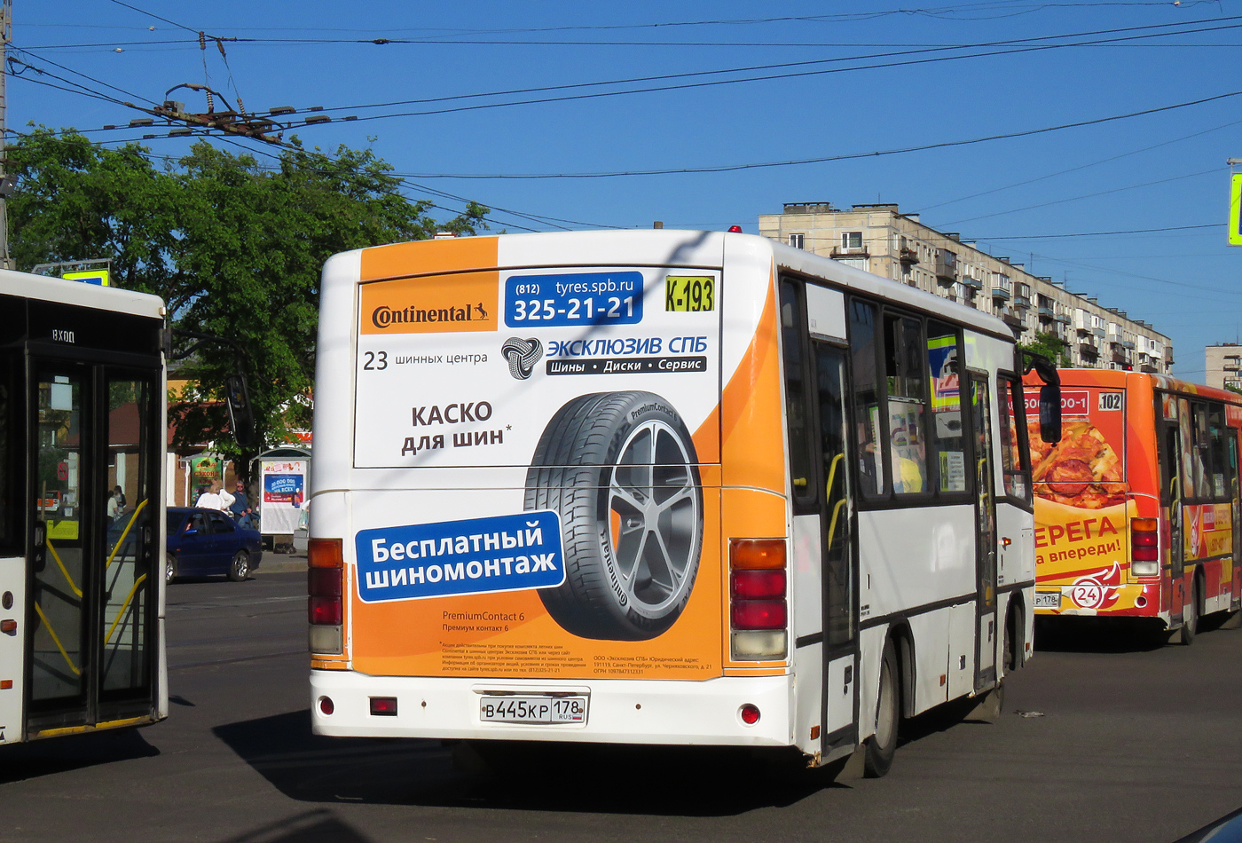 Санкт-Петербург, ПАЗ-320402-05 № n382
