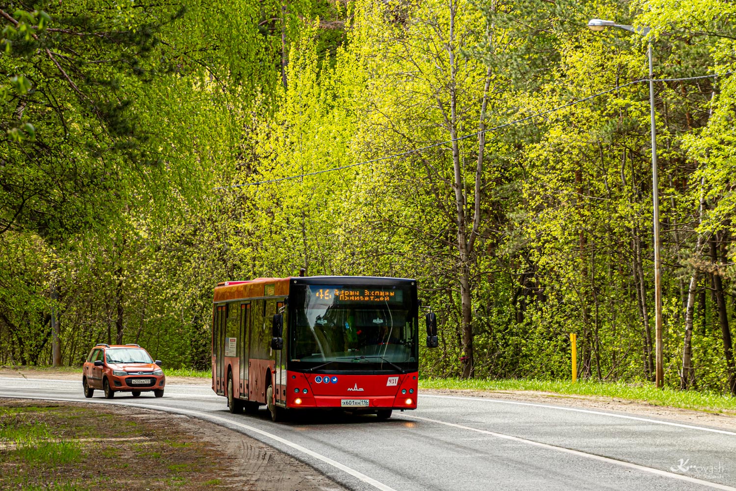 Татарстан, МАЗ-203.069 № 931