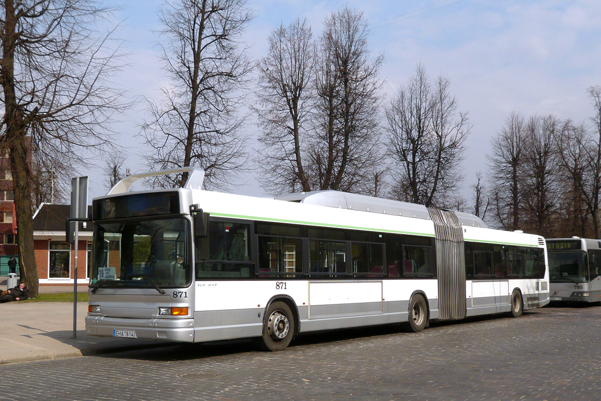 Литва, Heuliez GX417 CNG № 871