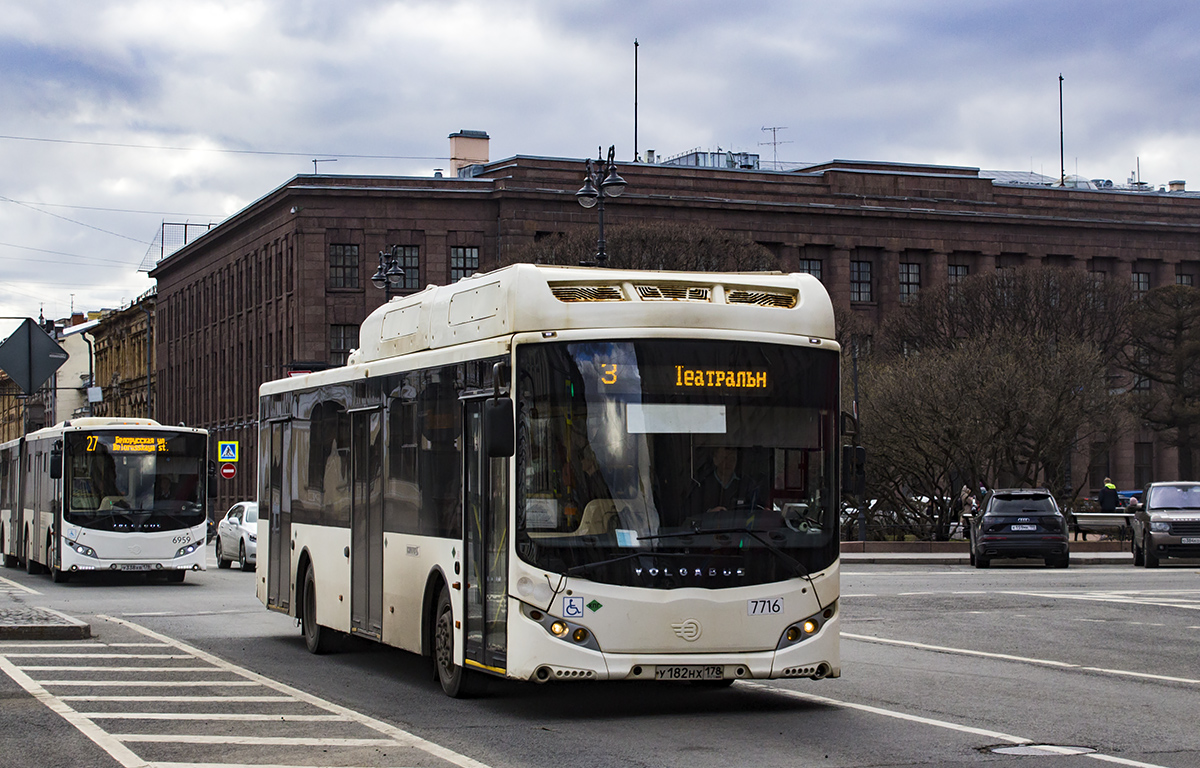 Санкт-Петербург, Volgabus-5270.G2 (CNG) № 7716