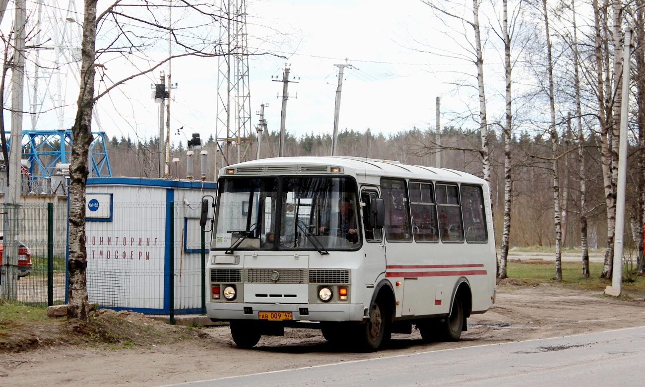 Ленинградская область, ПАЗ-32054 № АВ 009 47