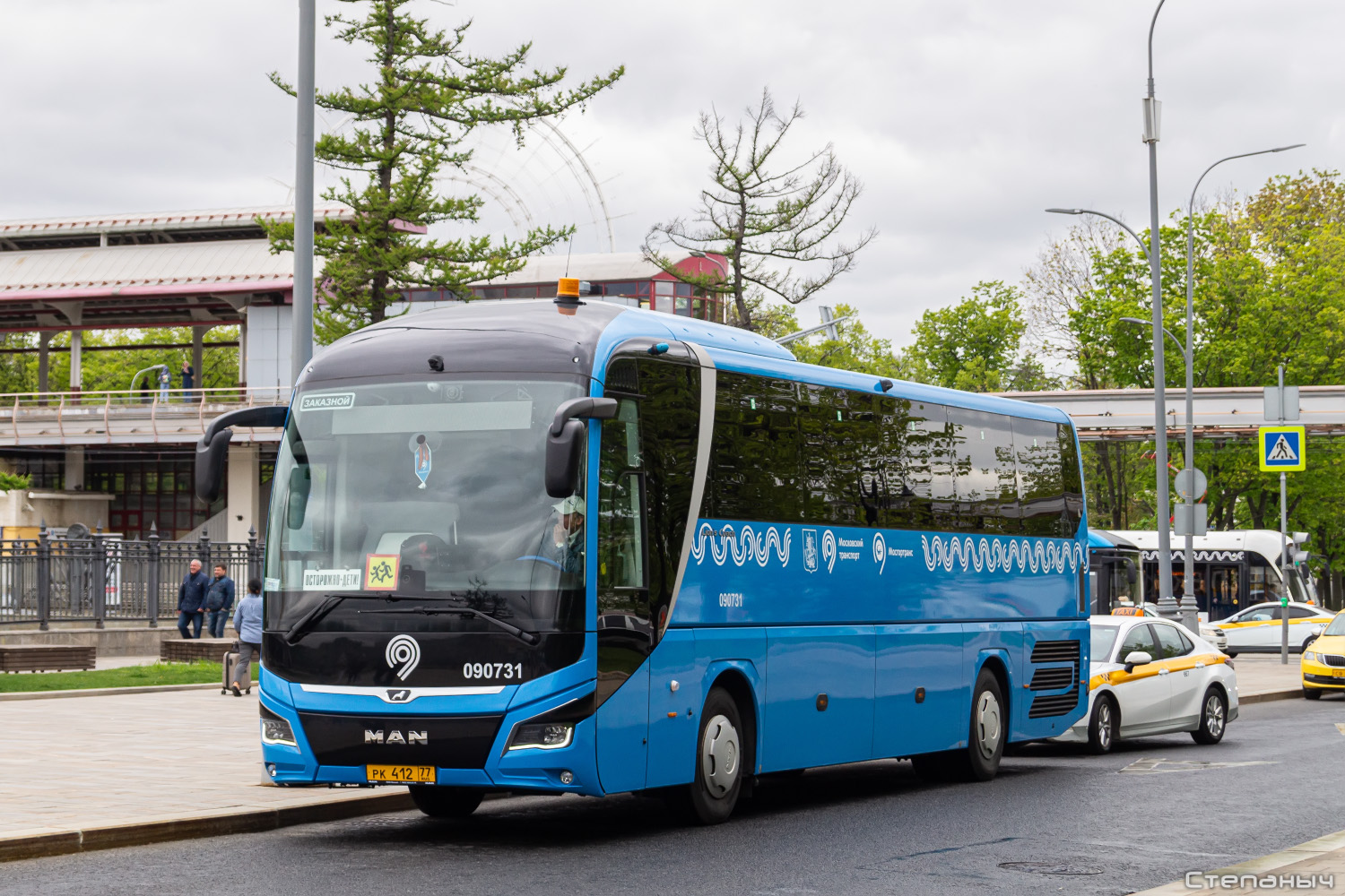 Москва, MAN R07 Lion's Coach RHC444 № 090731