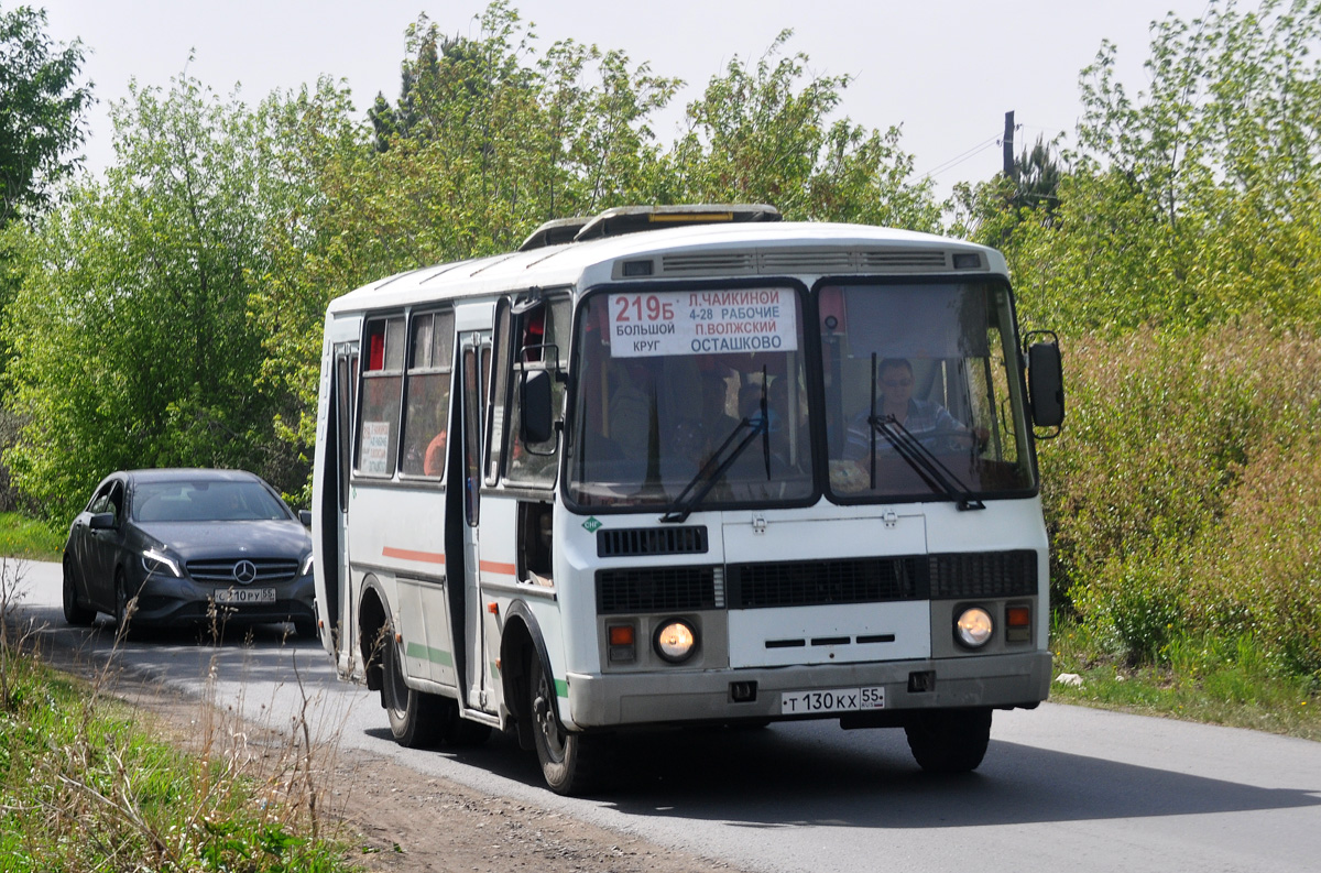 Омская область, ПАЗ-32054 № Т 130 КХ 55