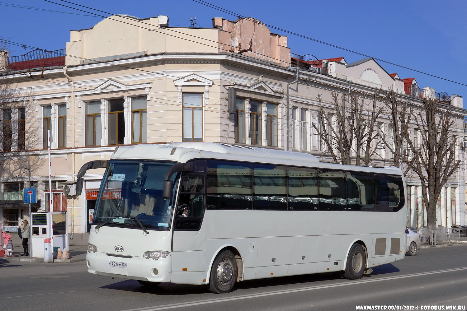 Республика Крым, Heke JAC HK6120 № Т 491 РМ 178