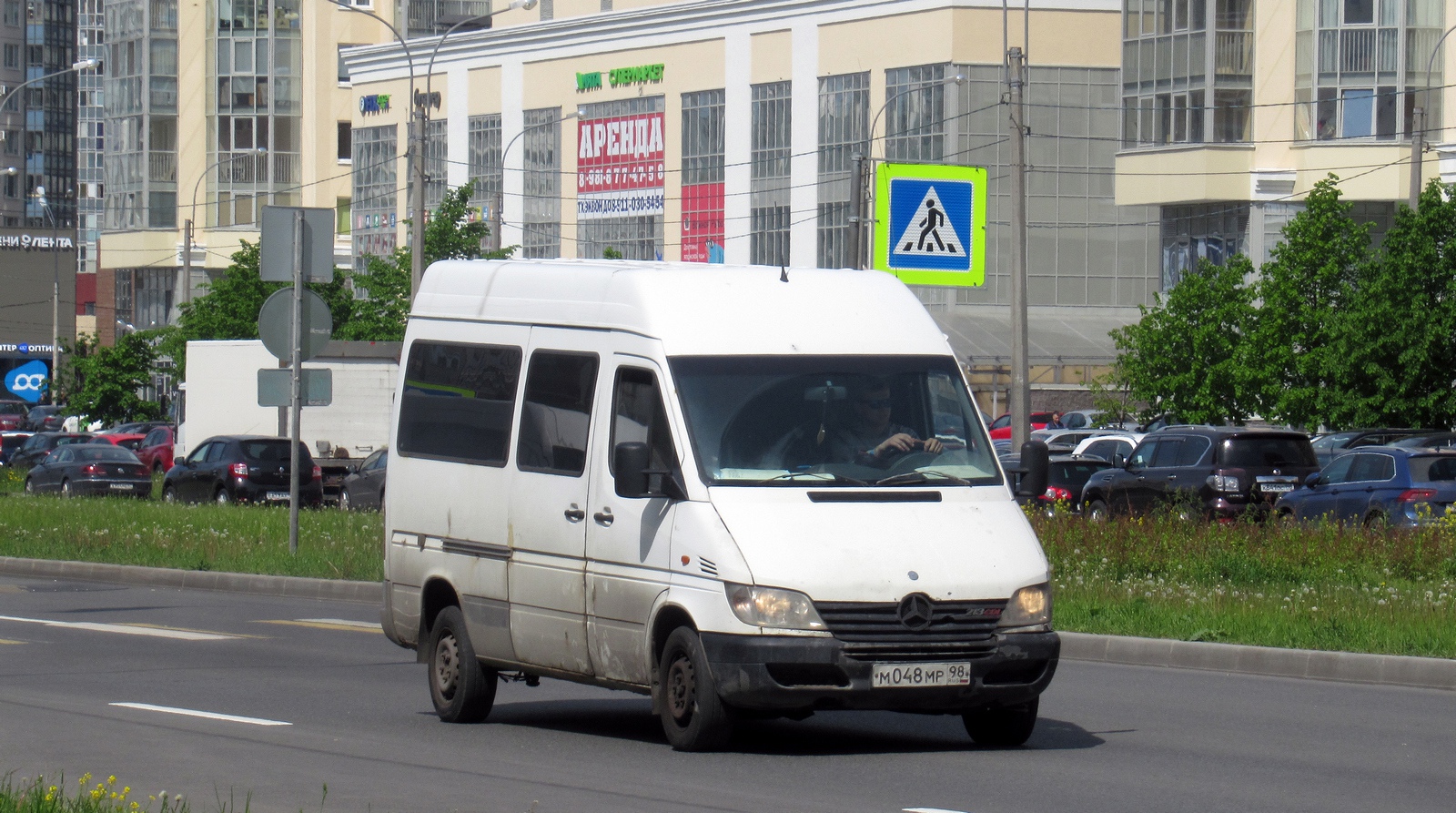 Санкт-Петербург, Mercedes-Benz Sprinter W901/W902 213CDI № М 048 МР 98
